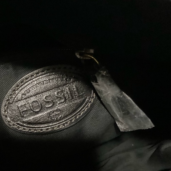 Fossil Black Leather Purse/Crossbody Sasha - Picture 6 of 11